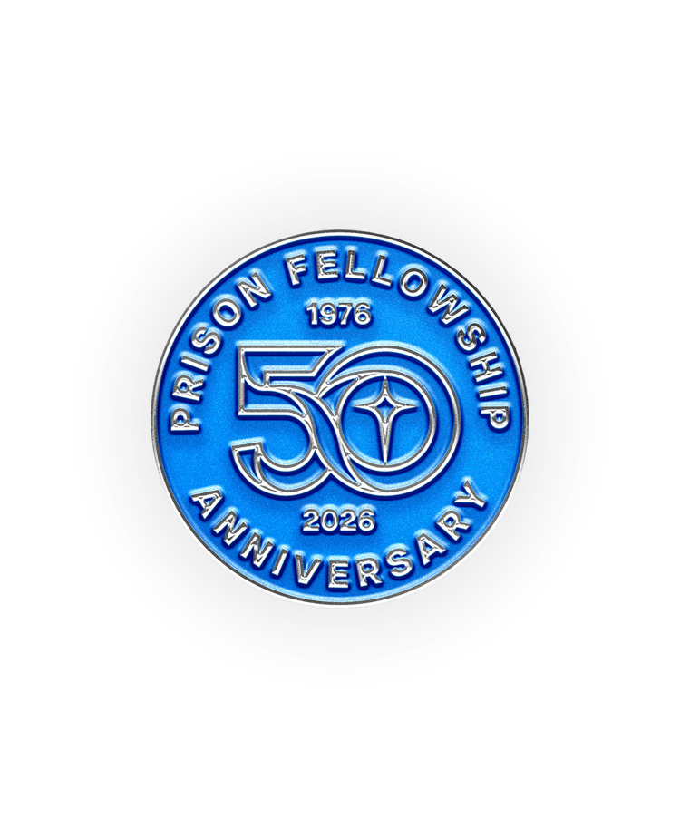 Prison Fellowship 50th Anniversary Pin